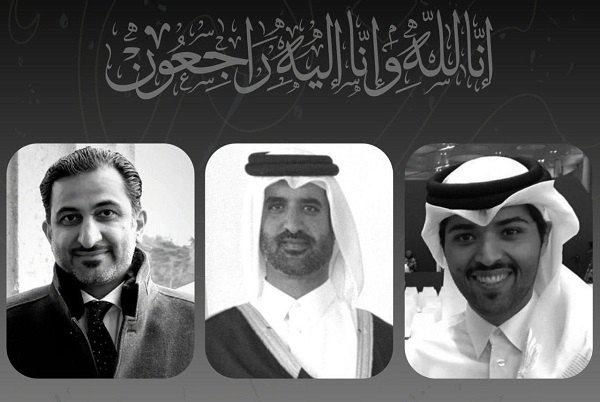 3 Qatari diplomats killed
