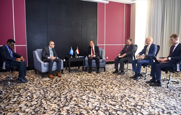 Abdel Att and Horn of Africa delegate