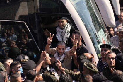 Palestinian Hostages released