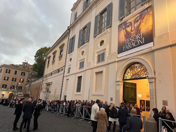 Pharaonic treasures Rome