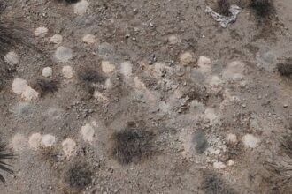 Piles of human remains