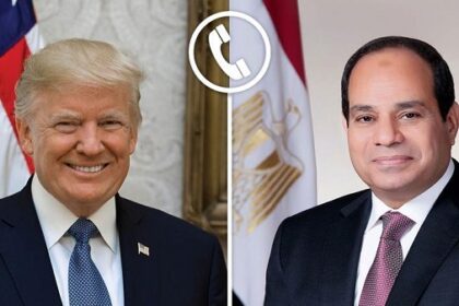 Pres Sisi and Trump