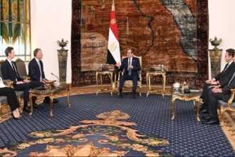 President Sisi and American delegation
