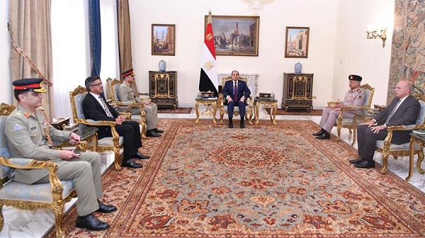President Sisi and Pakistani Chief of staff