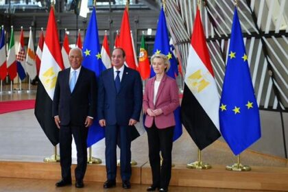President Sisi at EU meeting