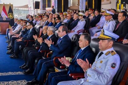 President Sisi at Police academy