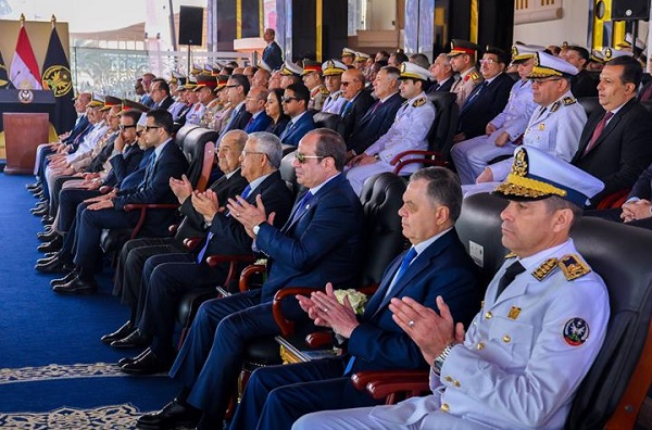 President Sisi at Police academy