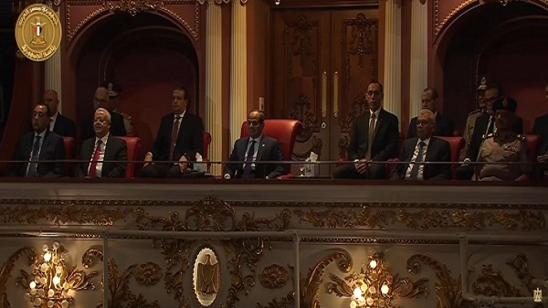 President Sisi attends celebration