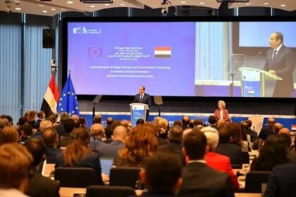 President Sisi conference in Brussles