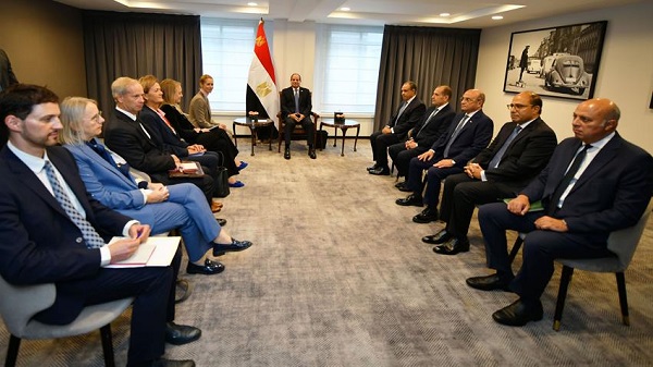 President Sisi in Brussles