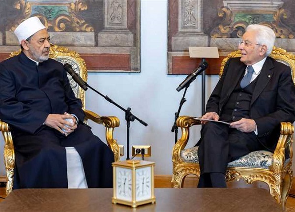 Tayeb and Italian President