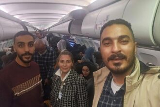 Palestinians land in South Africa