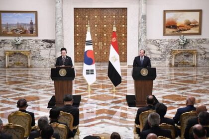 President Sis and Korean President Presser
