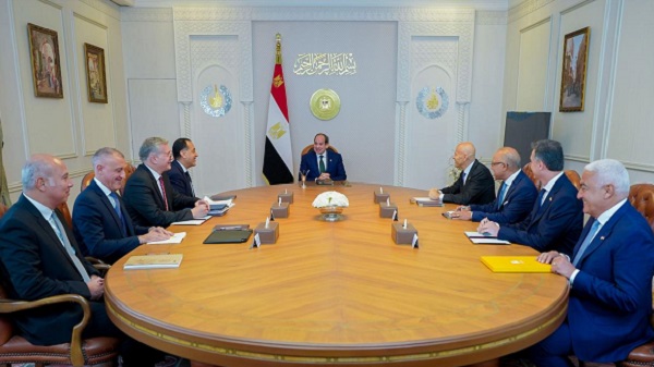 President Sisi and ENI CEO
