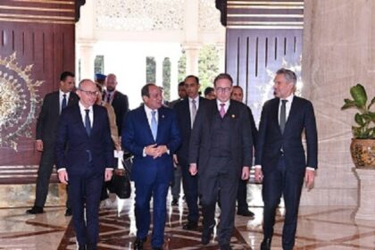 President Sisi and European leaders