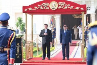 President Sisi and President of Kyrgyz Republic