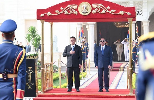 President Sisi and President of Kyrgyz Republic