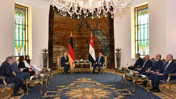 President Sisi with German President