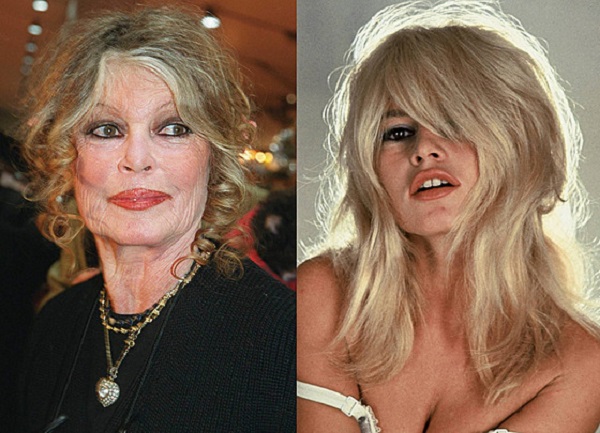 Bardot then and now