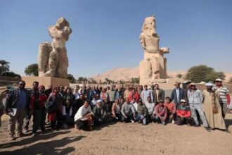 Colossi Memnon restored