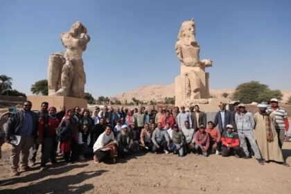 Colossi Memnon restored
