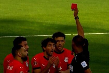 Hany red card