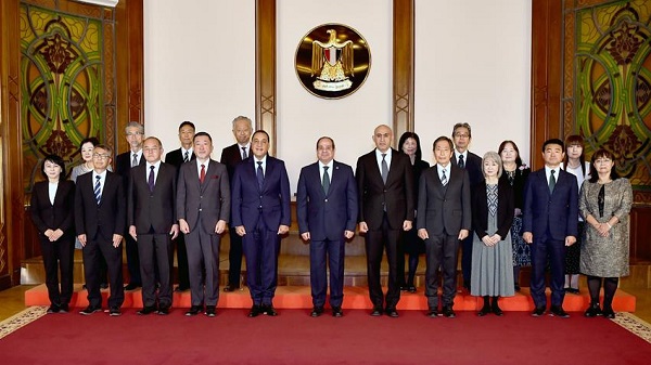 President Sisi and Japanese Education Experts