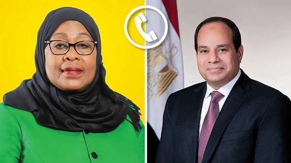 President Sisi and Tanzanian Pres.