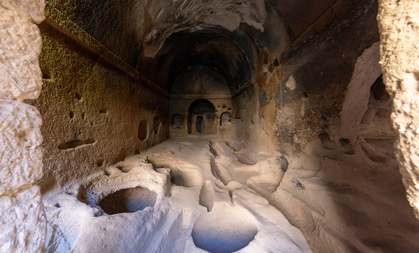 Ancient Monastery Buried