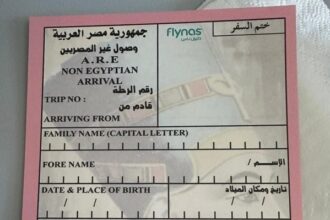 Departure cards