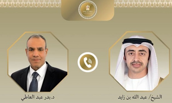Egyptian and UAE Foreign Ministers