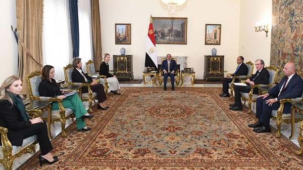 President Sisi and EU Kaja