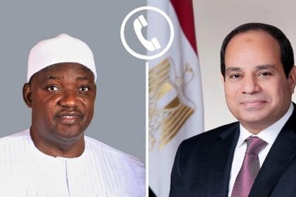 President Sisi and Gambian President