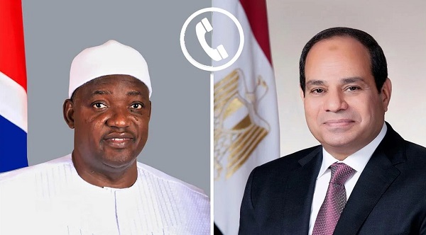President Sisi and Gambian President