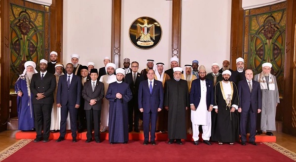 President Sisi and religious leaders