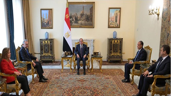 President Sisi and US Advisor