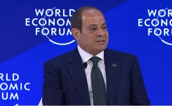President Sisi in Davos