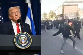 Trump Iran Protest