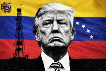 Trump Venezuela flag