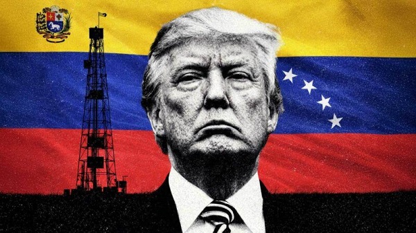 Trump Venezuela flag