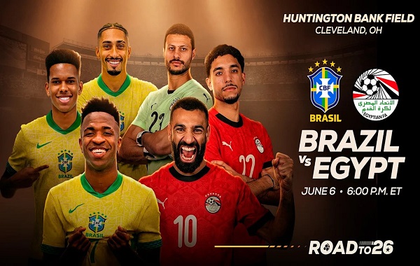 Brazil VS Egypt