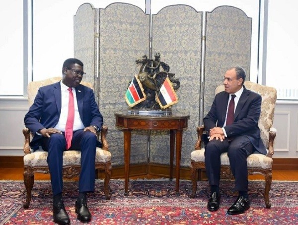 Egypt and South Sudan Foreign Ministers