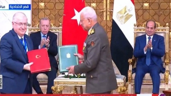 Egypt and Turkey Military deal