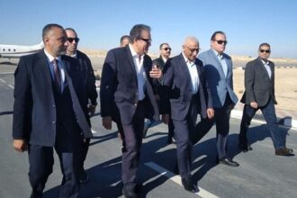 Health Minister in Rafah