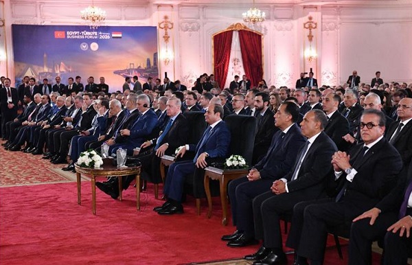 Sisi and Erdogan in session