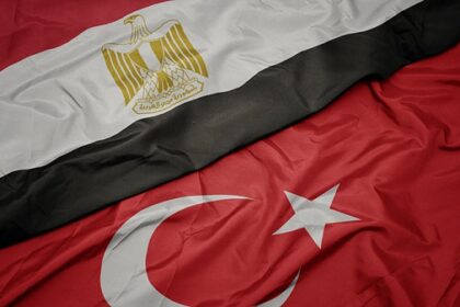Turkey Egypt Flags
