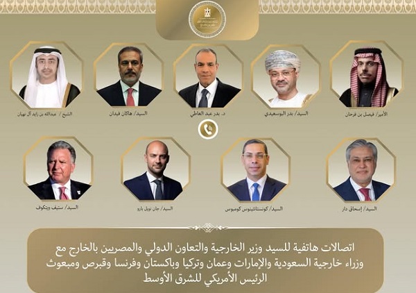 Egypt FM calls