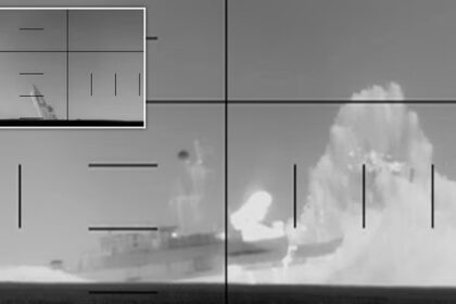 Iranian ship sunk