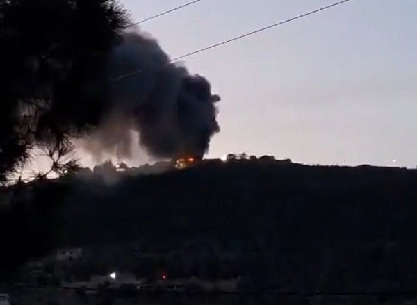 Merkava destroyed in Lebanon