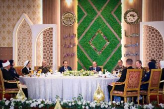President Sisi Military academy iftar